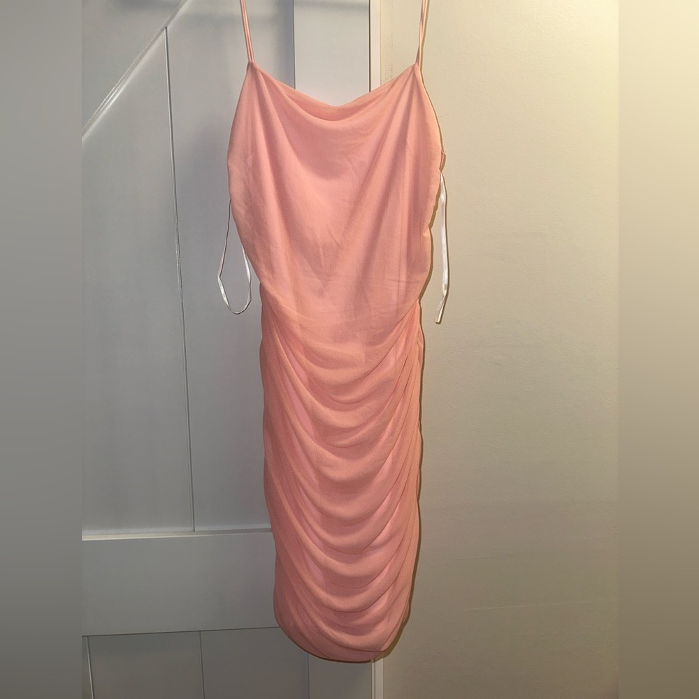 Hello Molly Pink Mini Dress